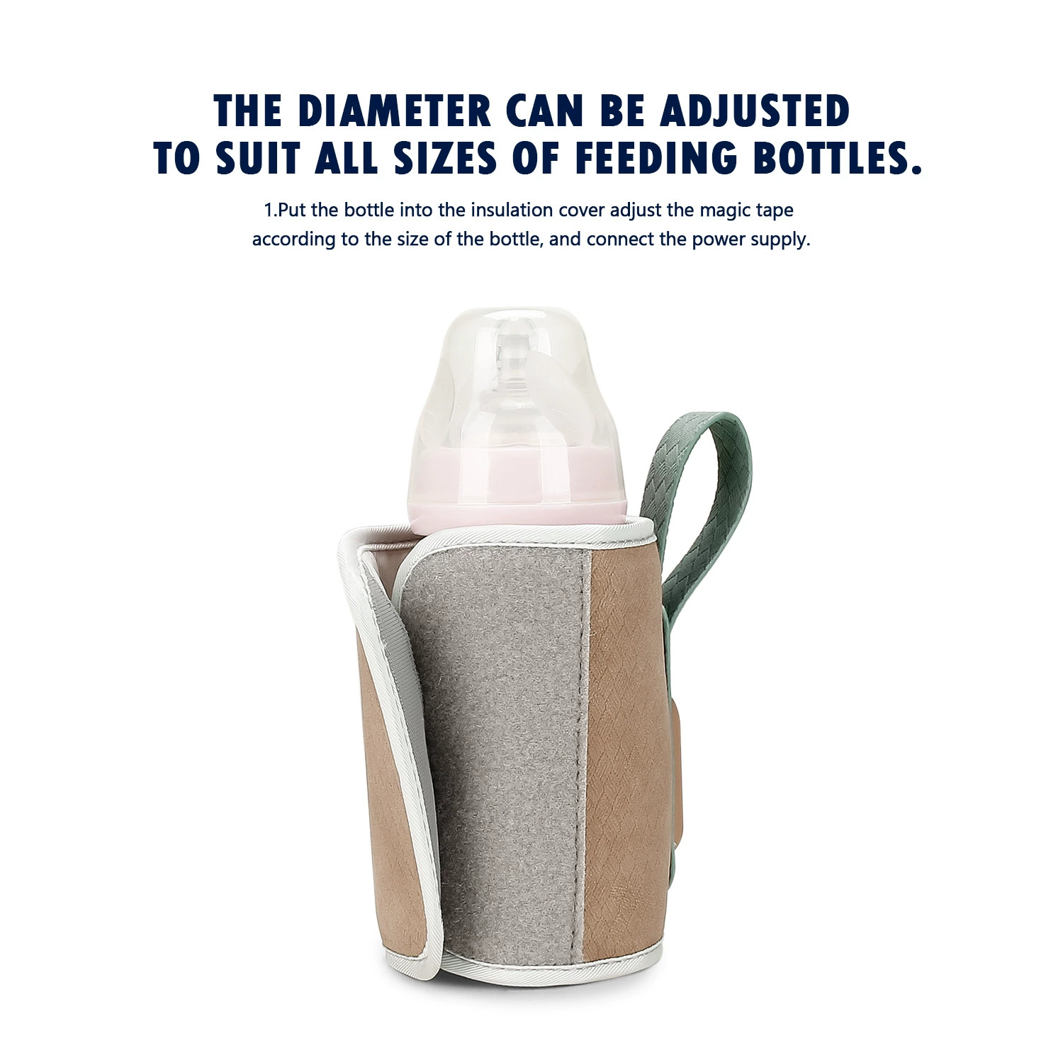 Baby Food Warmer Portable - 아기 젖병 보온 가방 USB 전원