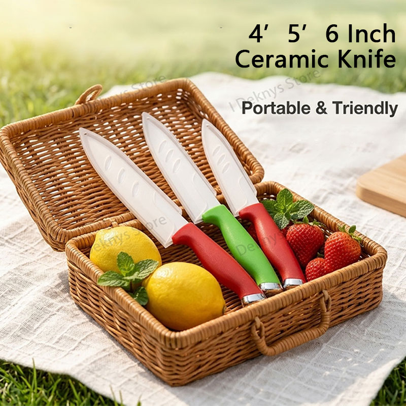 Baby Food Knife Set - 주방용 세라믹 칼 세트 4인치, 5인치,