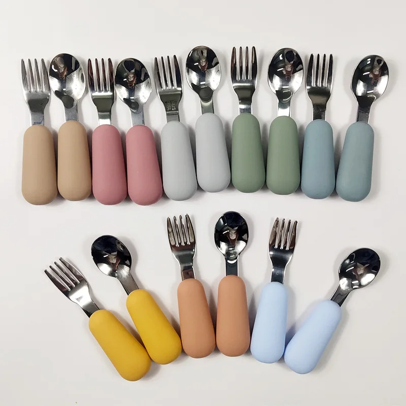 Baby Food Knife Set - 아기 가제트 식기 세트 어린이기구 스테인레스