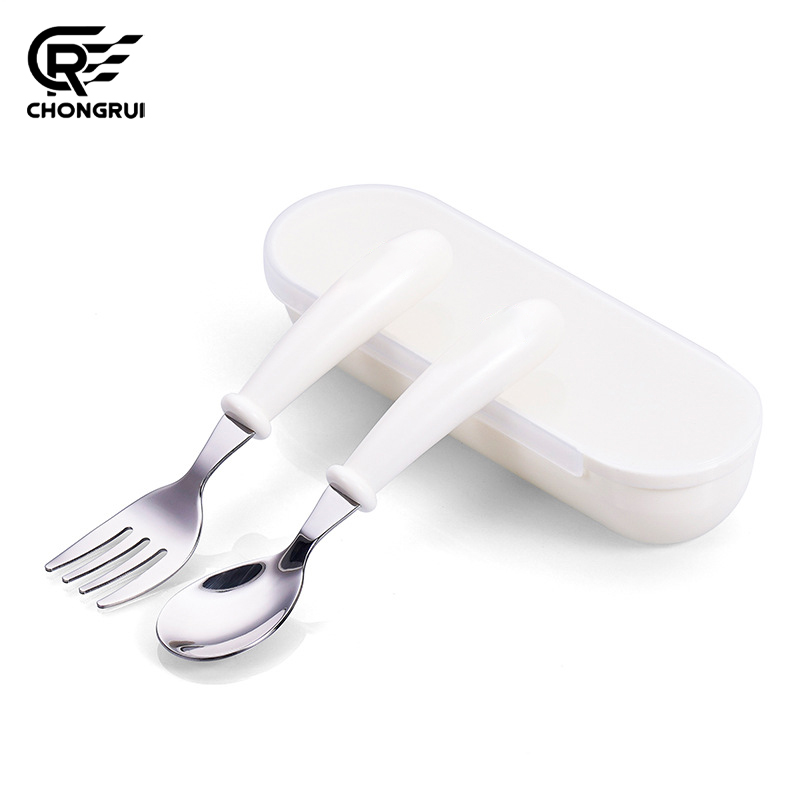 Baby Food Knife Set - 어린이용 스푼 포크 세트 식품 등급
