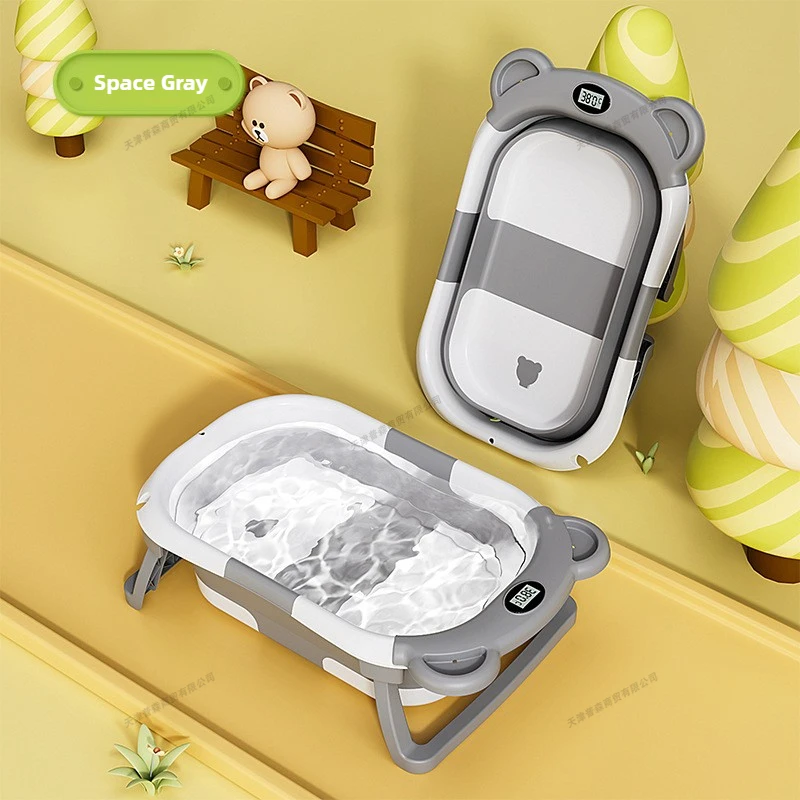 Baby Food Warmer Portable - 접이식 아기 욕조 지능형 온도 표시