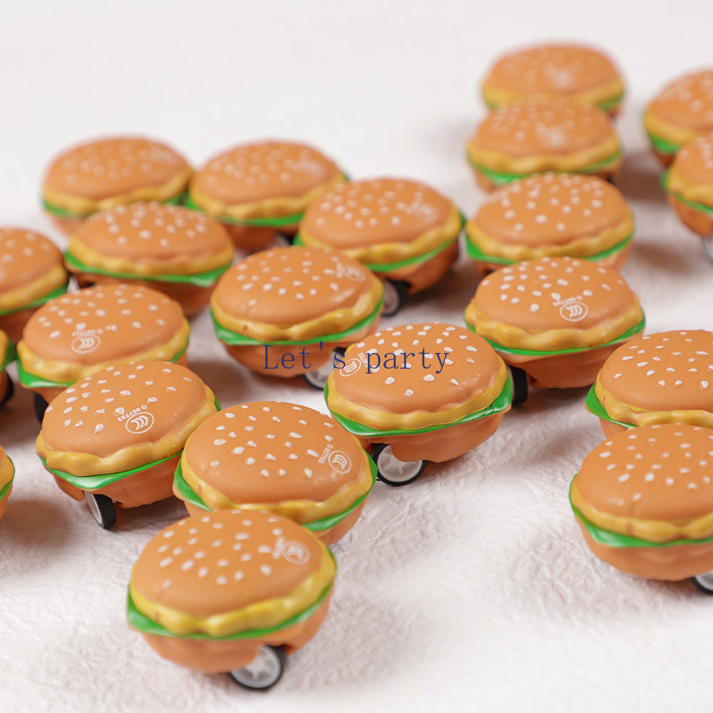 15Pcs 미니 귀여운 3D 버거 당겨 자동차 장난감  - Baby Food Grinder 리뷰 및 가격