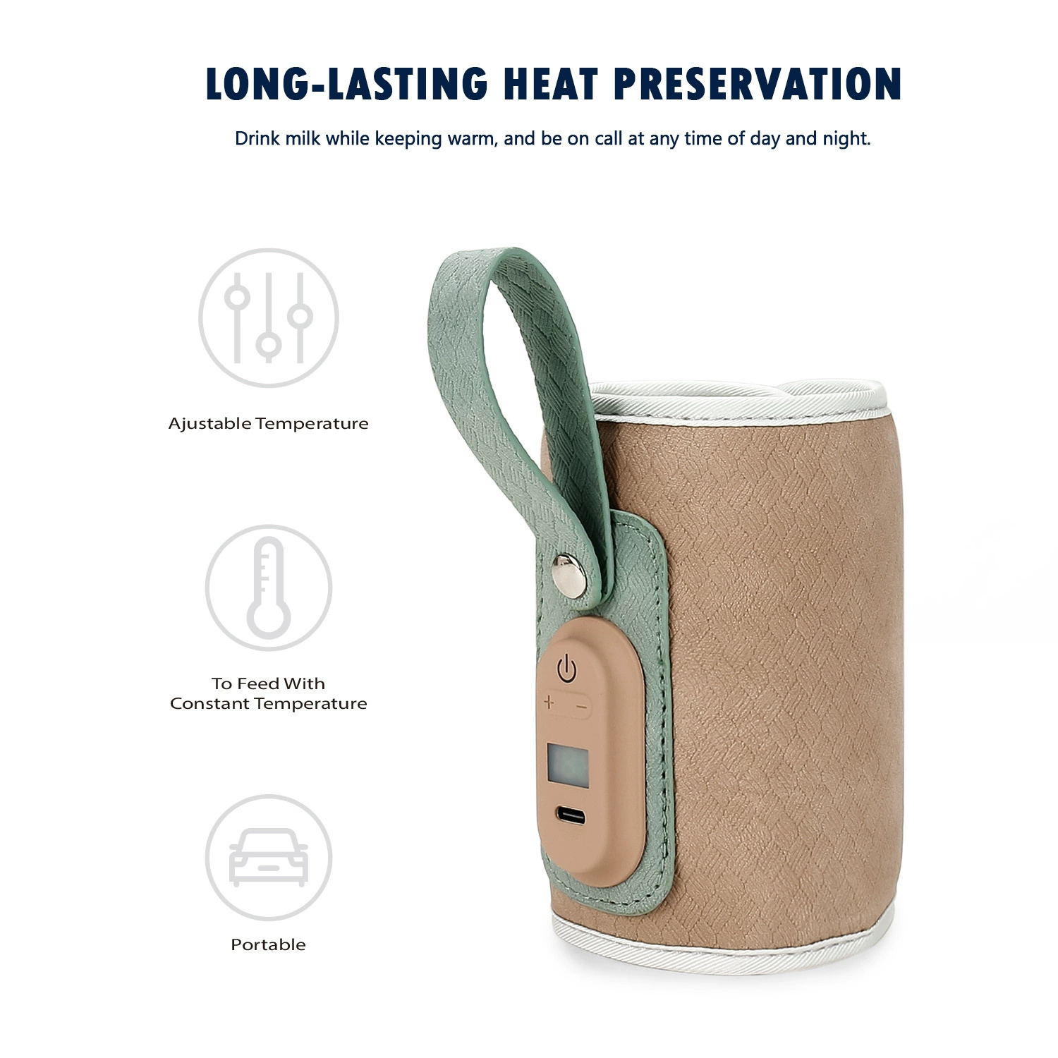아기 젖병 보온 가방 USB 전원 히터 절연 가열 가방 - Baby Food Warmer Portable 리뷰 및 가격
