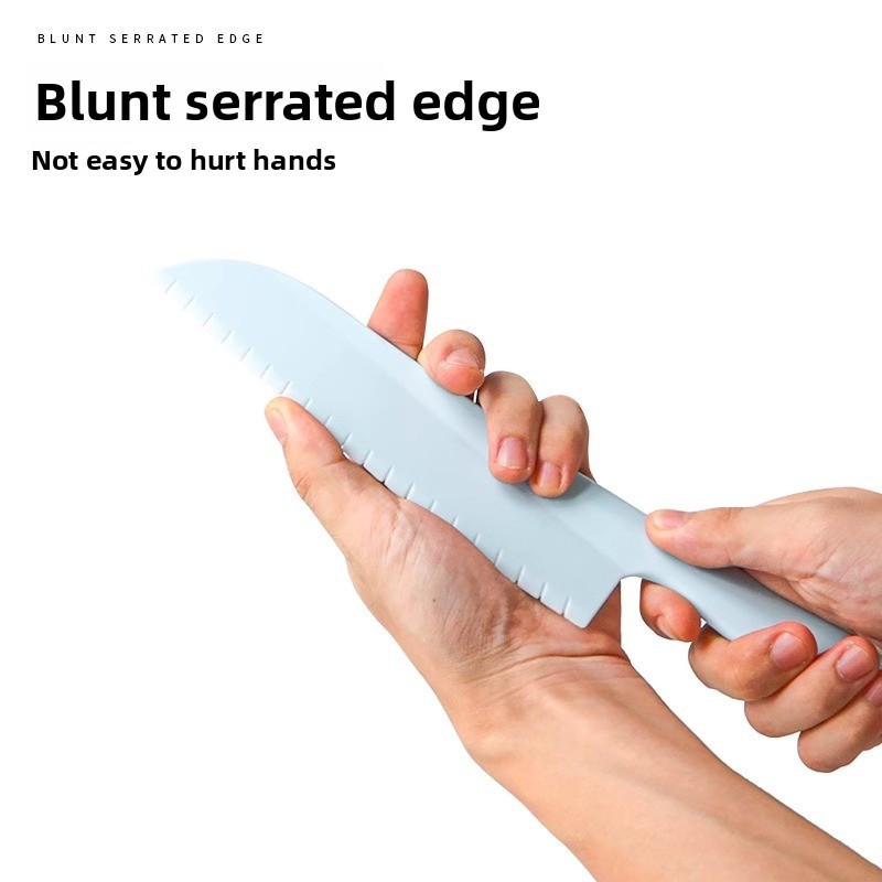 과일을 자르기 위한 미끄럼 방지 플라스틱 주방칼, 야채 - Baby Food Knife Set 리뷰 및 가격