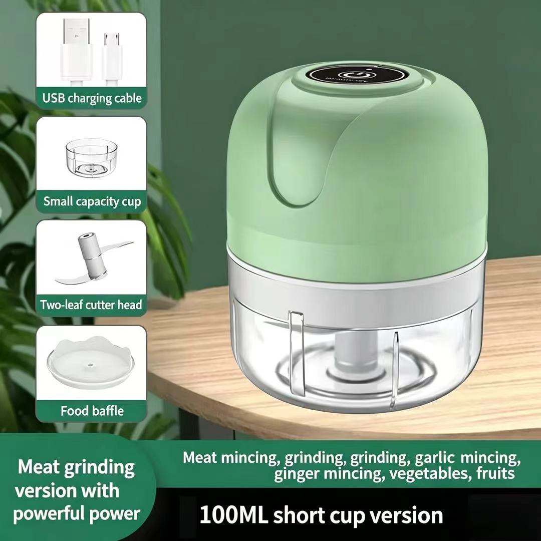 23W USB 충전식 전기 마늘 다지기 100ML/25 - Baby Food Grinder 리뷰 및 가격