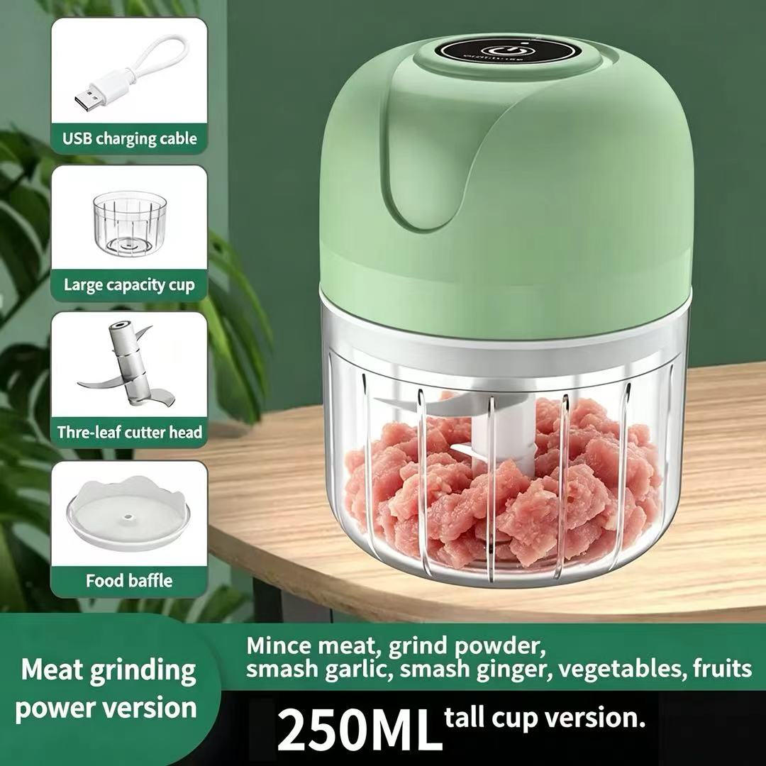 23W USB 충전식 전기 마늘 다지기 100ML/25 - Baby Food Grinder 리뷰 및 가격