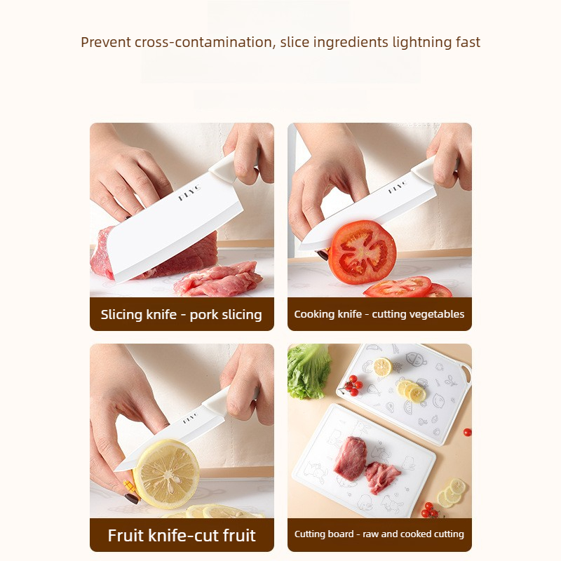 세라믹 칼 & 도마 세트, 아기 및 가정용 음식 준비를 - Baby Food Knife Set 리뷰 및 가격