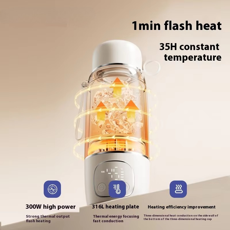 휴대용 무선 온도조절 주전자, 고품질 전용 보온병, 가 - Baby Food Warmer Portable 리뷰 및 가격