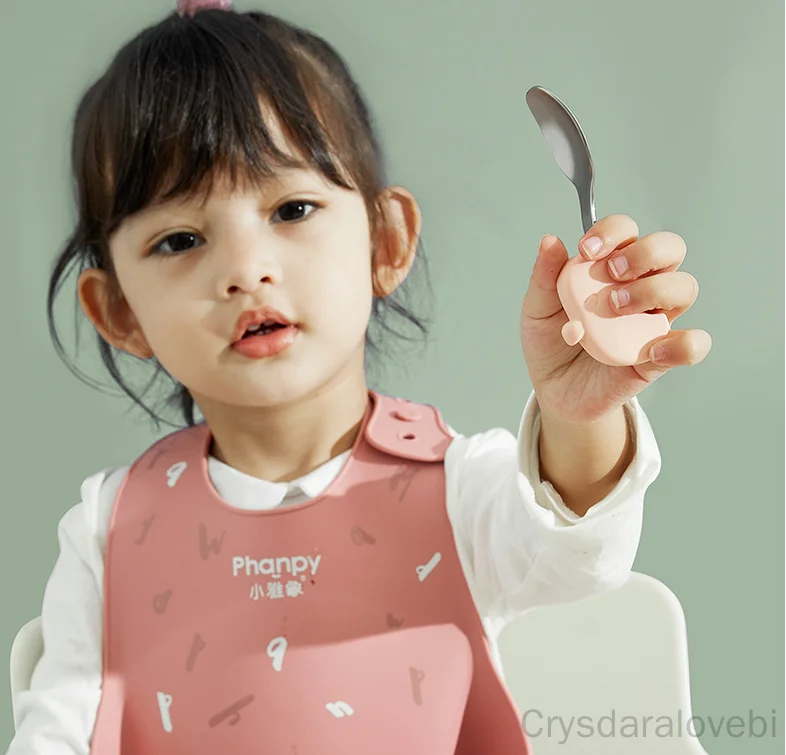1setElephant 짧은 포크 스푼 세트 아기 훈련 - Baby Food Knife Set 리뷰 및 가격