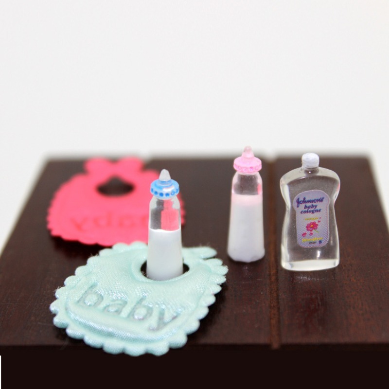 미니어처 음식 장난감 장면 모델 인형집 미니 아기 병과 - Baby Food Stuff 리뷰 및 가격