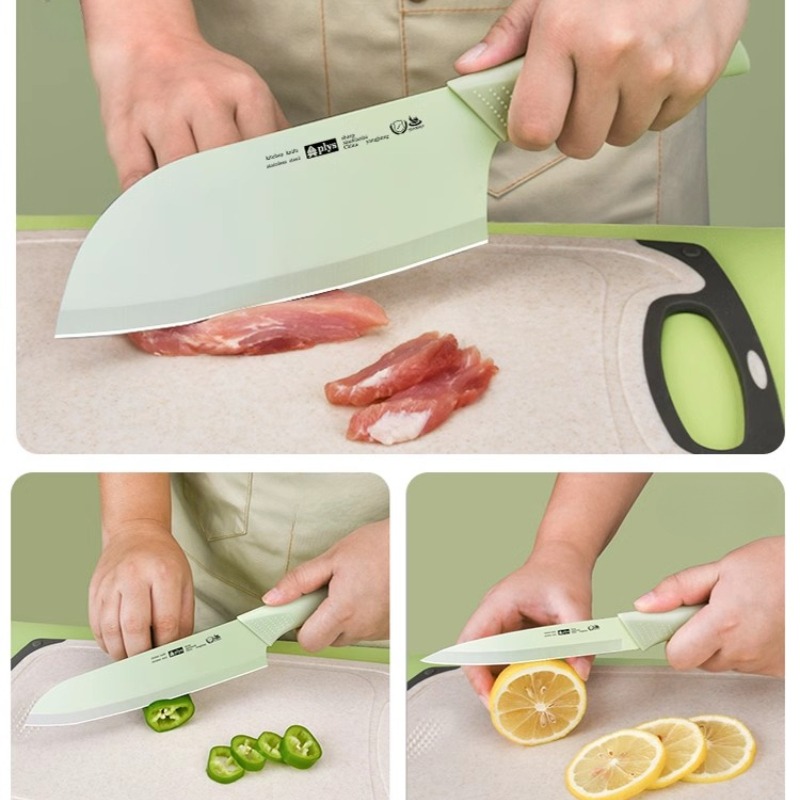 3종 그라데이션 컬러 스테인리스 스틸 셰프 나이프 세트 - Baby Food Knife Set 리뷰 및 가격