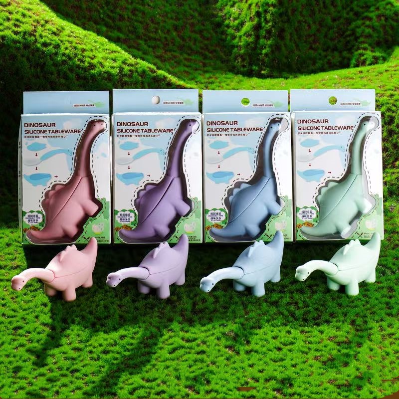 공룡 아기 먹이 식기 세트 어린이기구 스테인레스 스틸  - Baby Food Knife Set 리뷰 및 가격