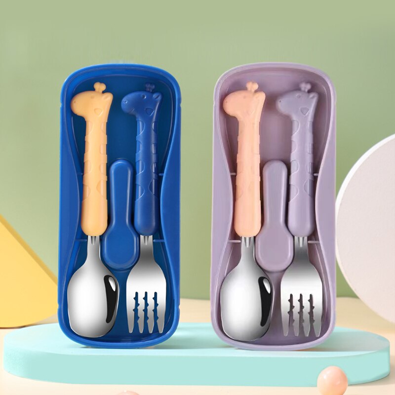 2피스 어린이 식기 세트 |   304 식품 등급 스테 - Baby Food Knife Set 리뷰 및 가격