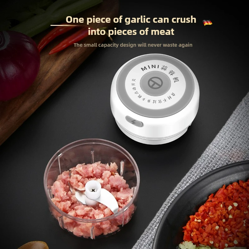 전기 미니 마늘 다지기 100/250ML USB 야채  - Baby Food Grinder 리뷰 및 가격
