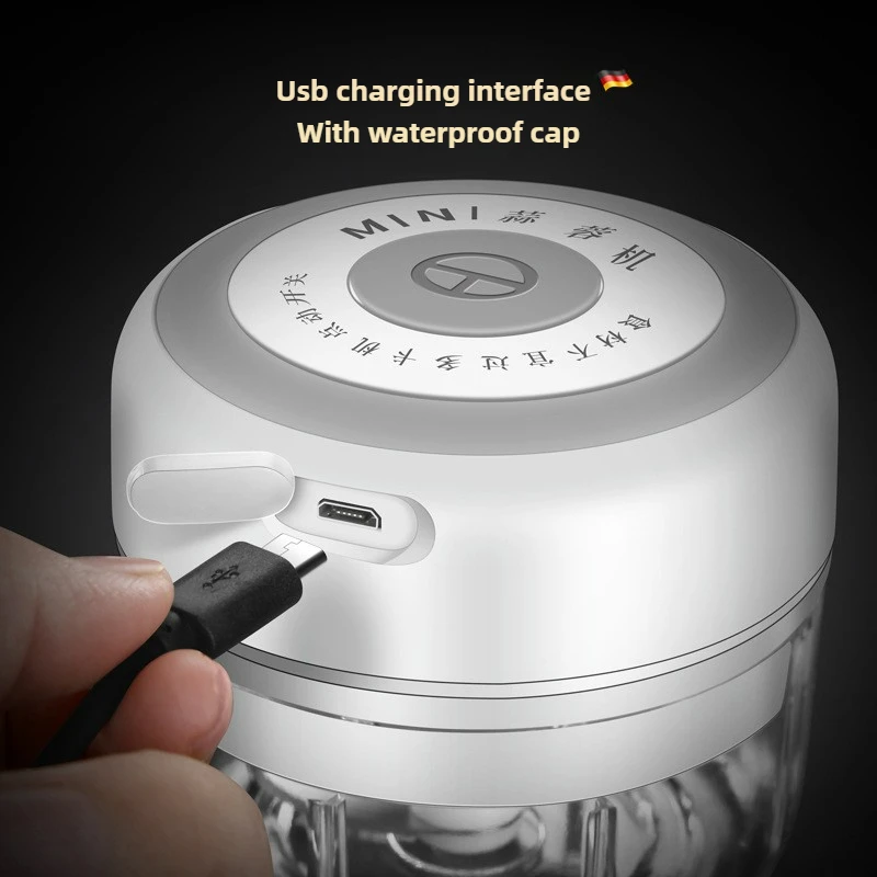 전기 미니 마늘 다지기 100/250ML USB 야채  - Baby Food Grinder 리뷰 및 가격