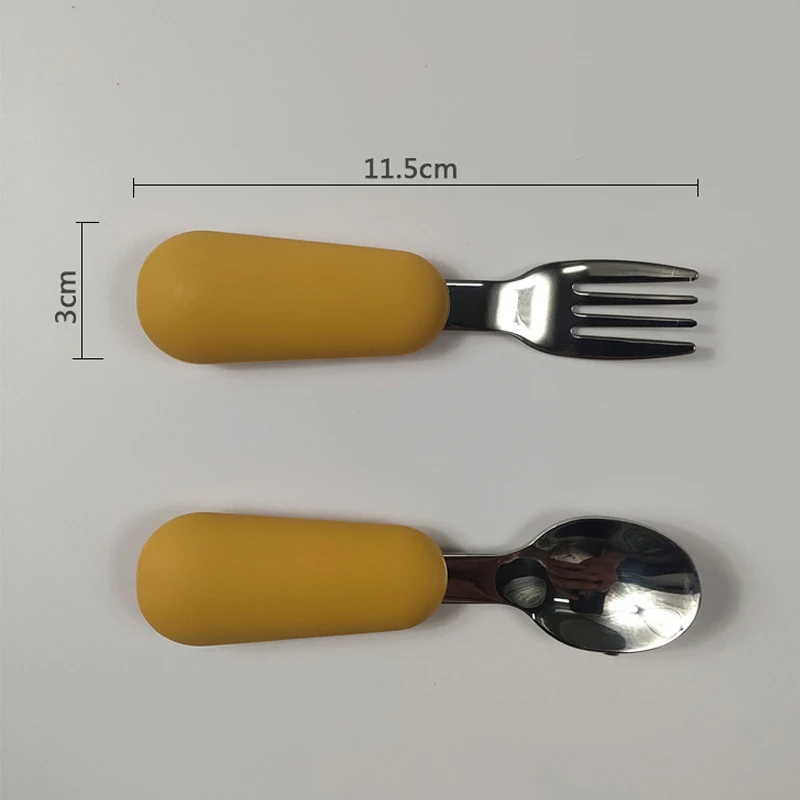아기 가제트 식기 세트 어린이기구 스테인레스 스틸 유아 - Baby Food Knife Set 리뷰 및 가격