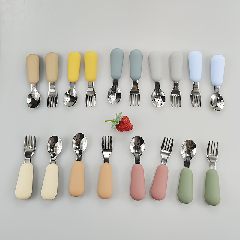 아기 가제트 식기 세트 어린이기구 스테인레스 스틸 유아 - Baby Food Knife Set 리뷰 및 가격