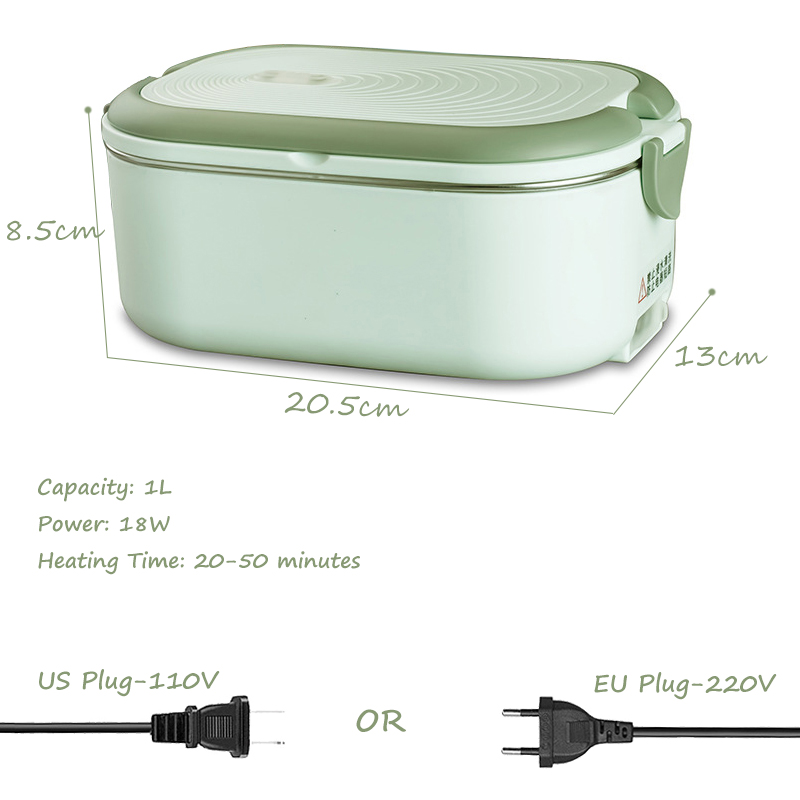 220V 110V 전기 도시락 상자 스테인레스 스틸 음 - Baby Food Warmer Portable 리뷰 및 가격