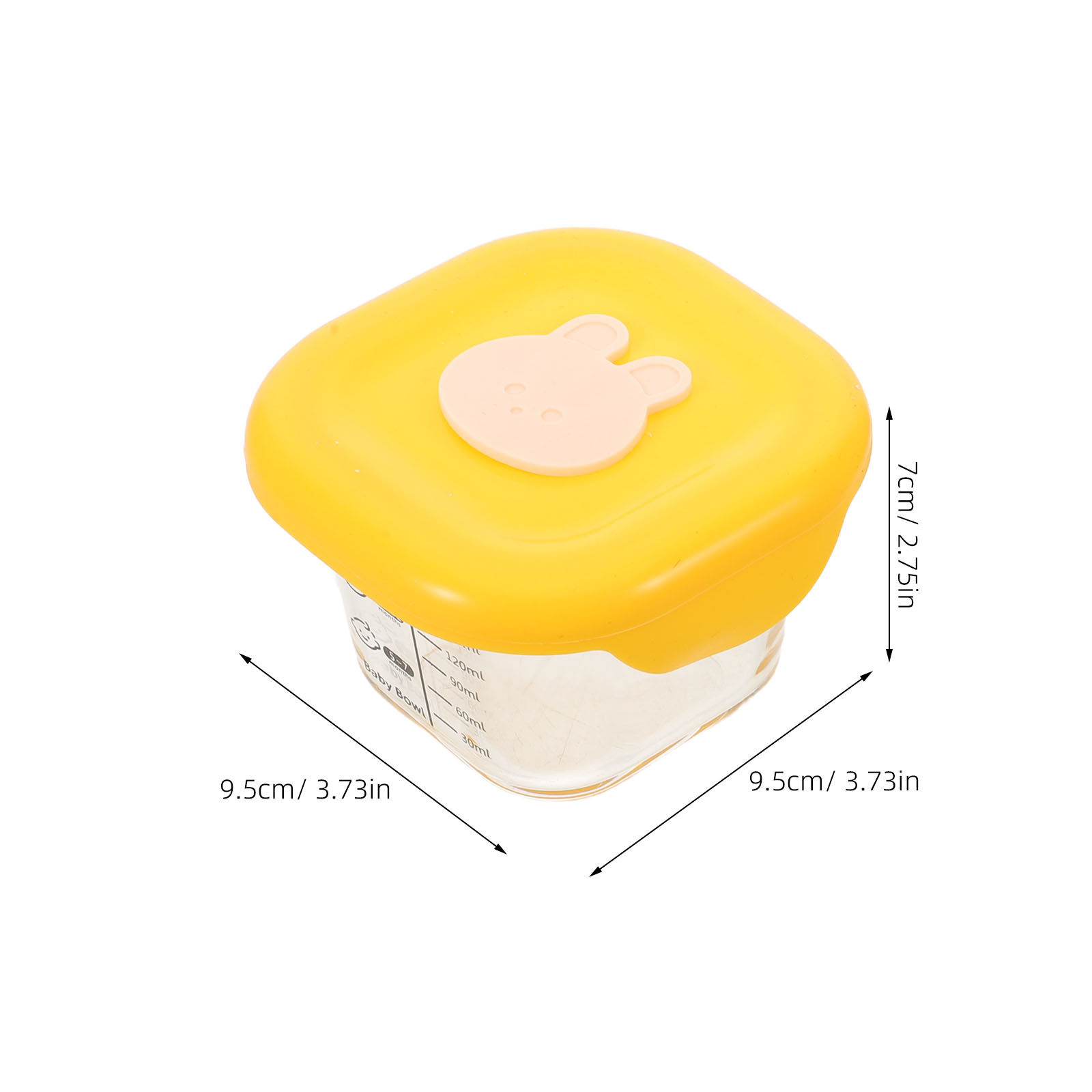 2Pcs 아기 음식 보관 상자 230Ml 재사용 가능한 - Baby Food Yellow 리뷰 및 가격