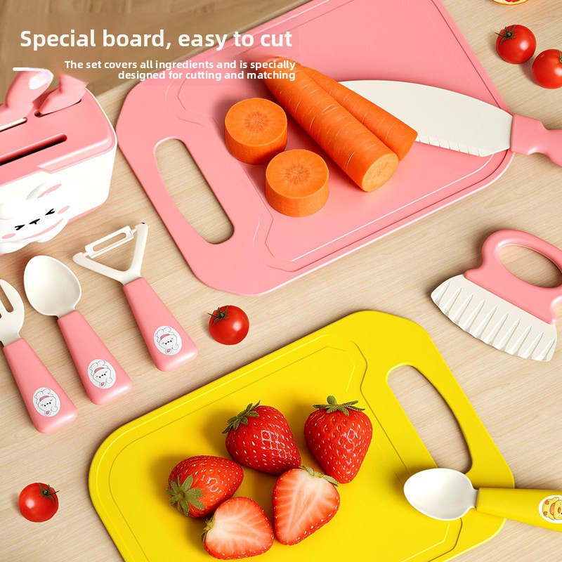 어린이 주방 놀이 세트, 실제처럼 잘라먹을 수 있는 요 - Baby Food Knife Set 리뷰 및 가격