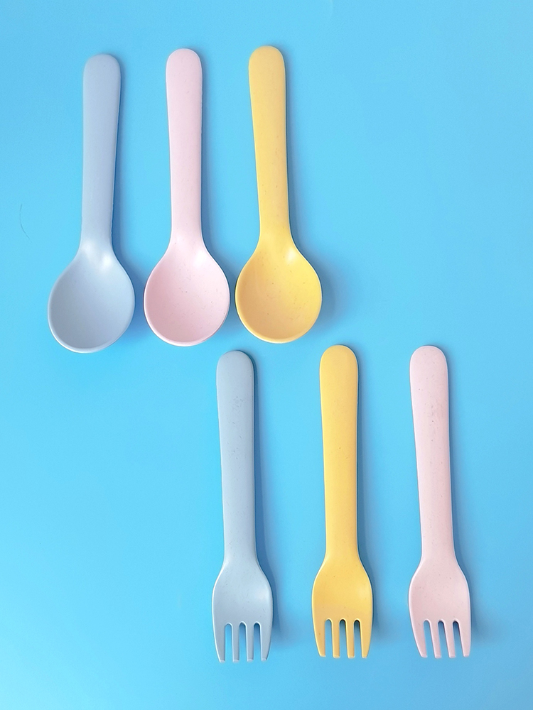 대나무 섬유 포크 스푼 아기 보조 식품 훈련용 레스토랑 - Baby Food In Restaurant 리뷰 및 가격
