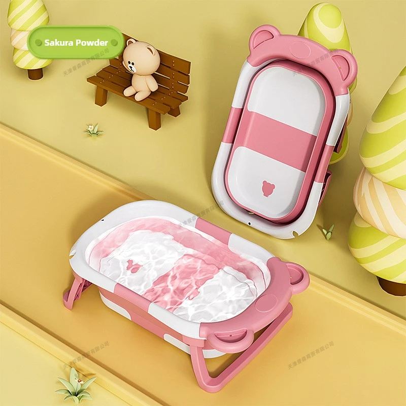 접이식 아기 욕조 지능형 온도 표시 신생아 욕조 곰돌이 - Baby Food Warmer Portable 리뷰 및 가격