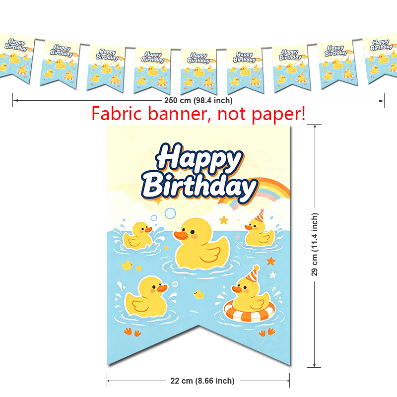 노란색 고무 오리 생일 파티 장식 목욕 장난감 테마 용 - Baby Food Yellow 리뷰 및 가격